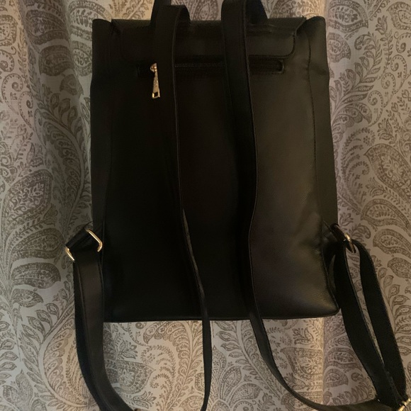 Faux Leather Backpack - Picture 2 of 4